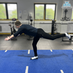 Single leg romianian deadlift