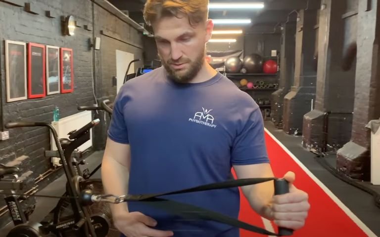external rotation for ACJ rehab